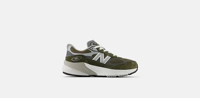 New Balance 990v6 Olive Grey (GC990OG6)