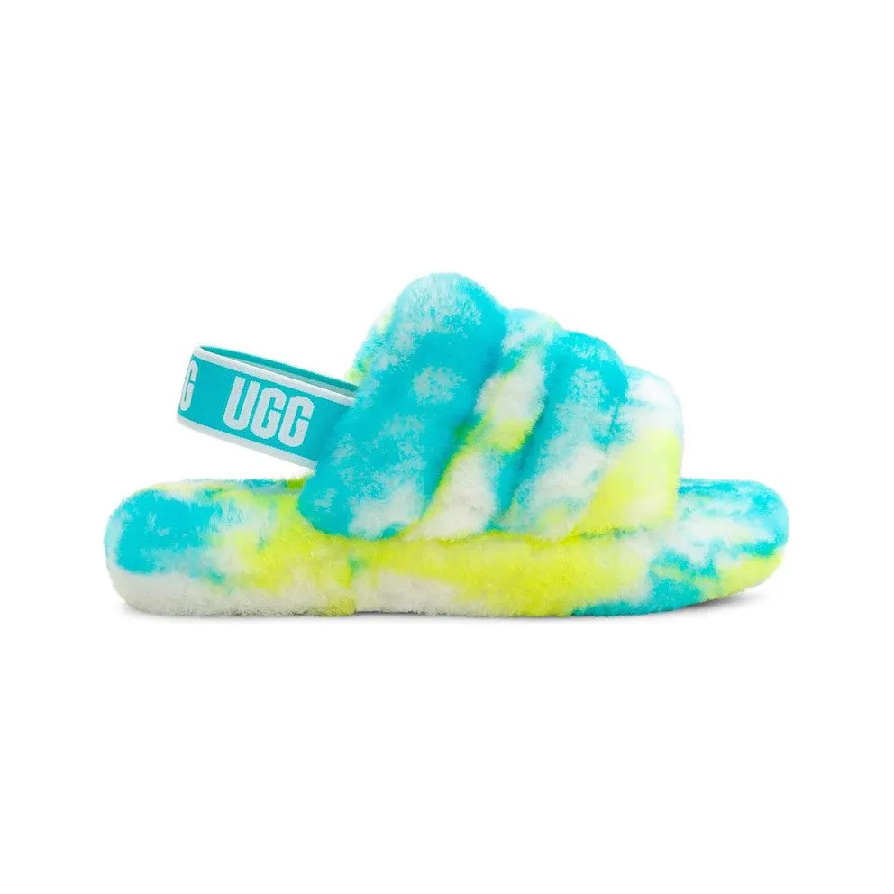 UGG Fluff Yeah Slide Oasis Blue (1123636K-OBSL)