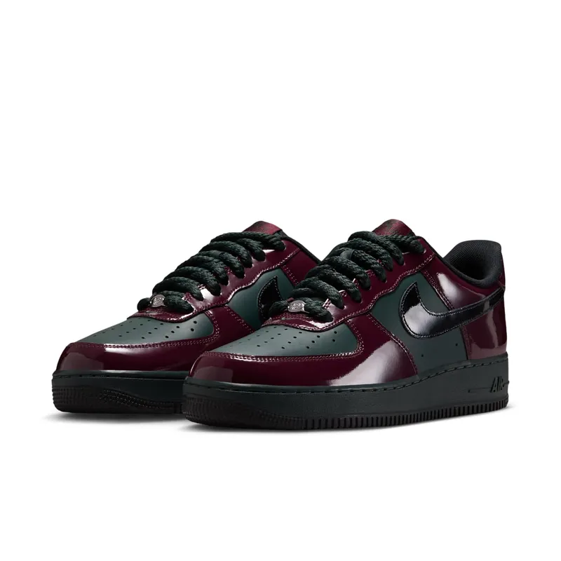 Nike Air Force 1 Low – “Black Spruce / Burgundy Crush / Black” (IX4088-352)