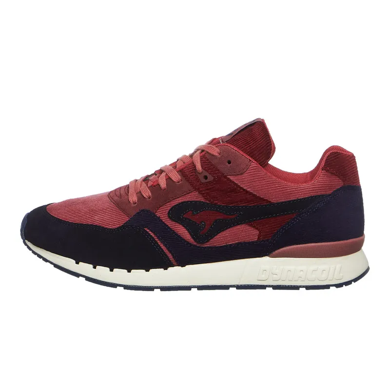 KangaROOS ROOStraditions Corduroy Racer 2 Dynacoil Handmade in Germany Dark Navy / Dusty Rose (47510-4058)