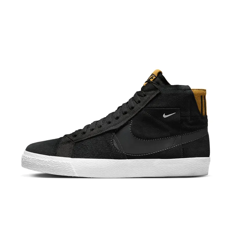 Nike SB Zoom Blazer Mid Premium Black Patchwork (DV7898-001)