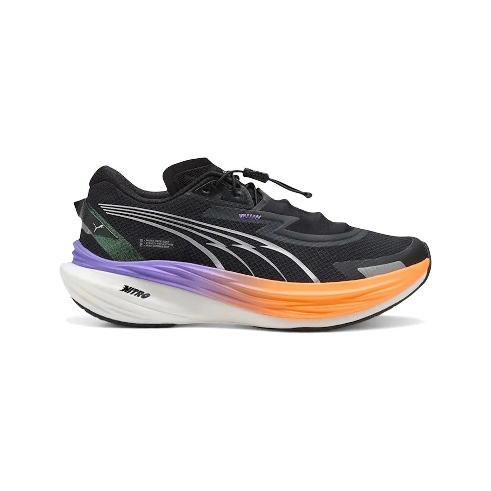 Puma Deviate Nitro 3 WTR+ Black Dark Amethyst (310081-02)