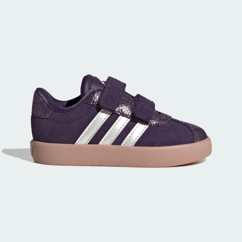 Adidas VL Court 3.0 Kids Aurora Plum / Zero Metalic / Pink Gum (JP7852)