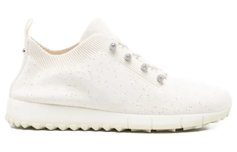 Jimmy Choo Veles Sneakers – Weiß