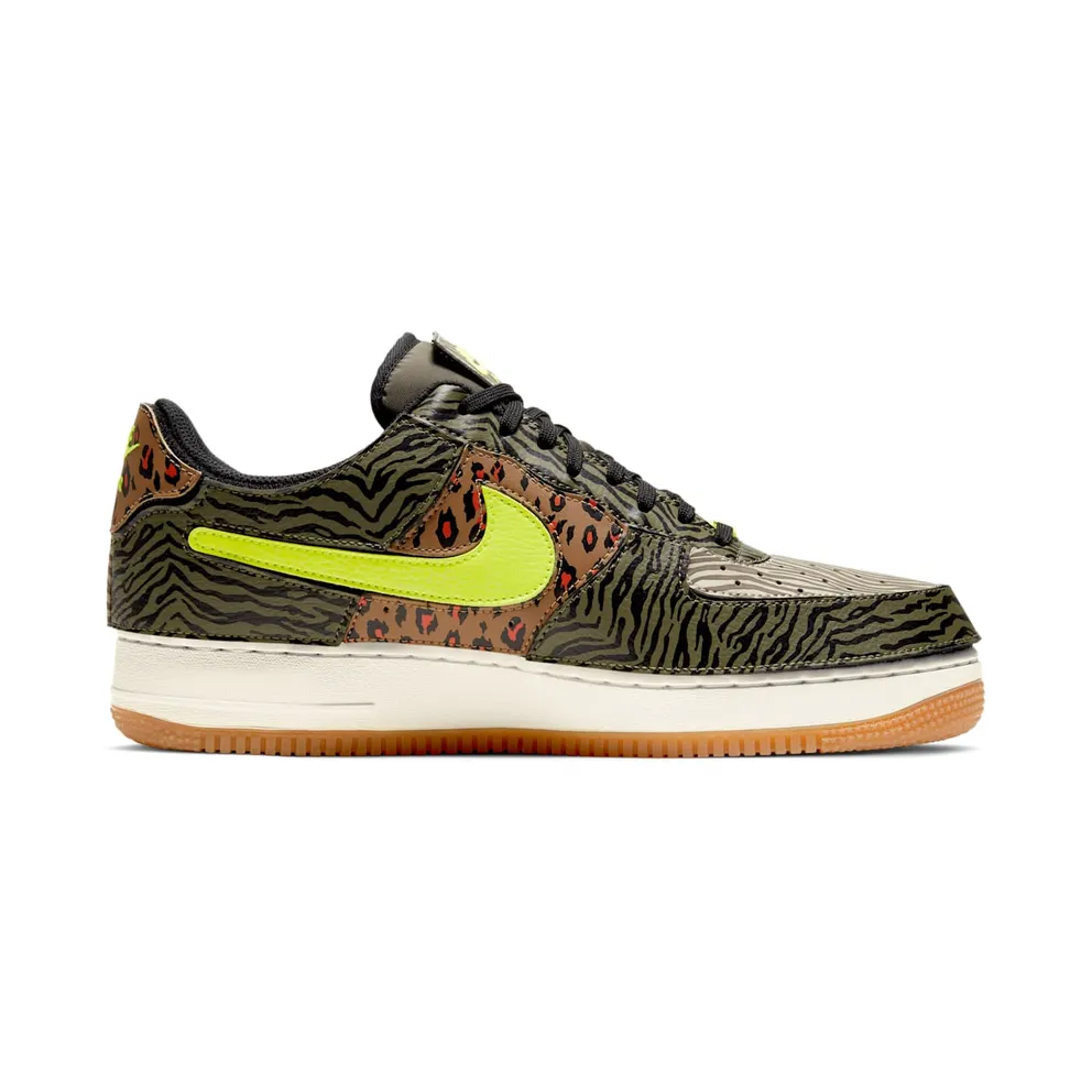 Nike Air Force 1/1 Animal (2021) – “Medium Olive / Bolt / Ratan / Black” (DM5329-200)