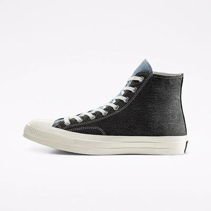 Converse Chuck Taylor All-Star 70s Hi Renew Denim Tri Panel Dark Denim/Light Denim-Egret (166286C)
