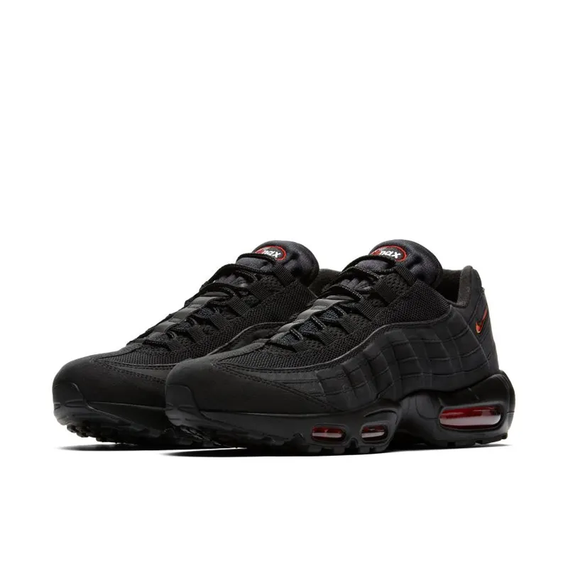 Nike Air Max 95 Jelly Swoosh Black Black/Red-Orange (CJ0423-001)