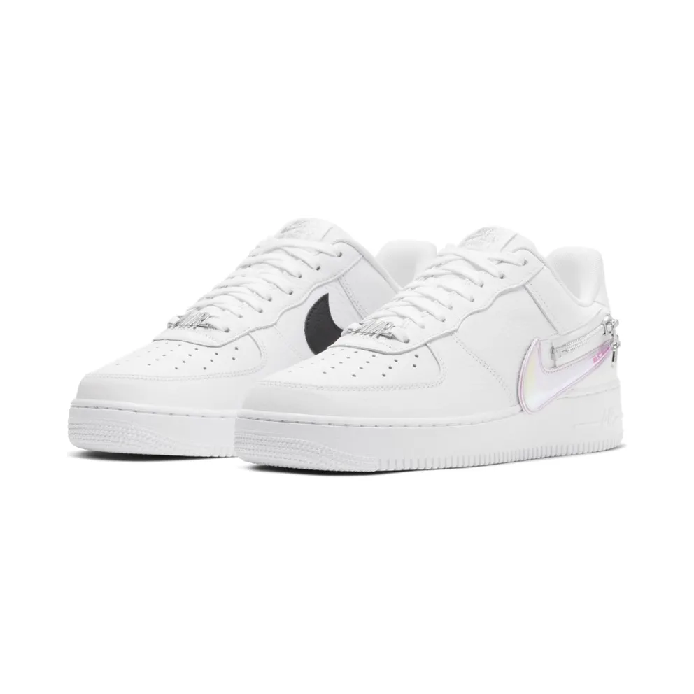 Nike Air Force 1 Low Zip Swoosh White White/Black-White (CW6558-100)