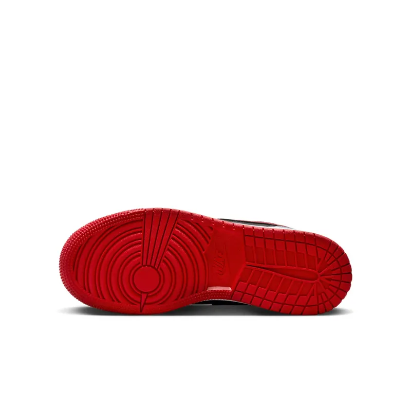 Air Jordan 1 Low GS “Black / Fire Red” (553560-060)
