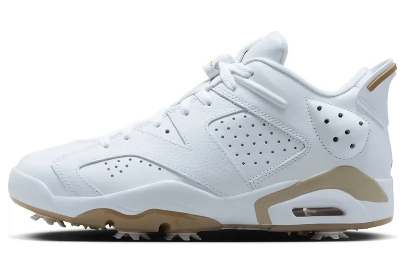 Air Jordan 6 Low Golf “White Khaki” (DV1376-100)