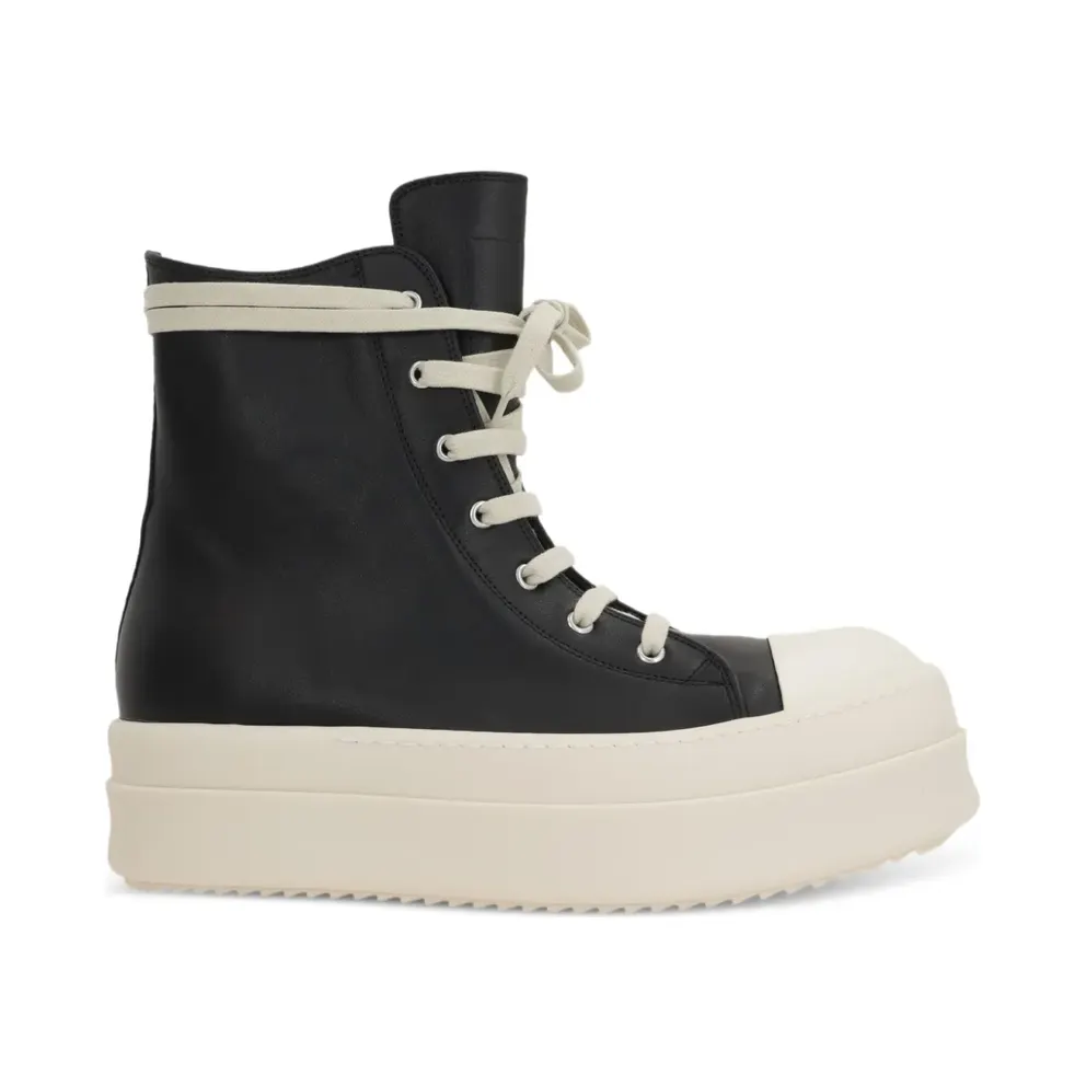 Rick Owens Mega Bumper sneakers met plateauzool – Schwarz (RU02E1859LCO911)