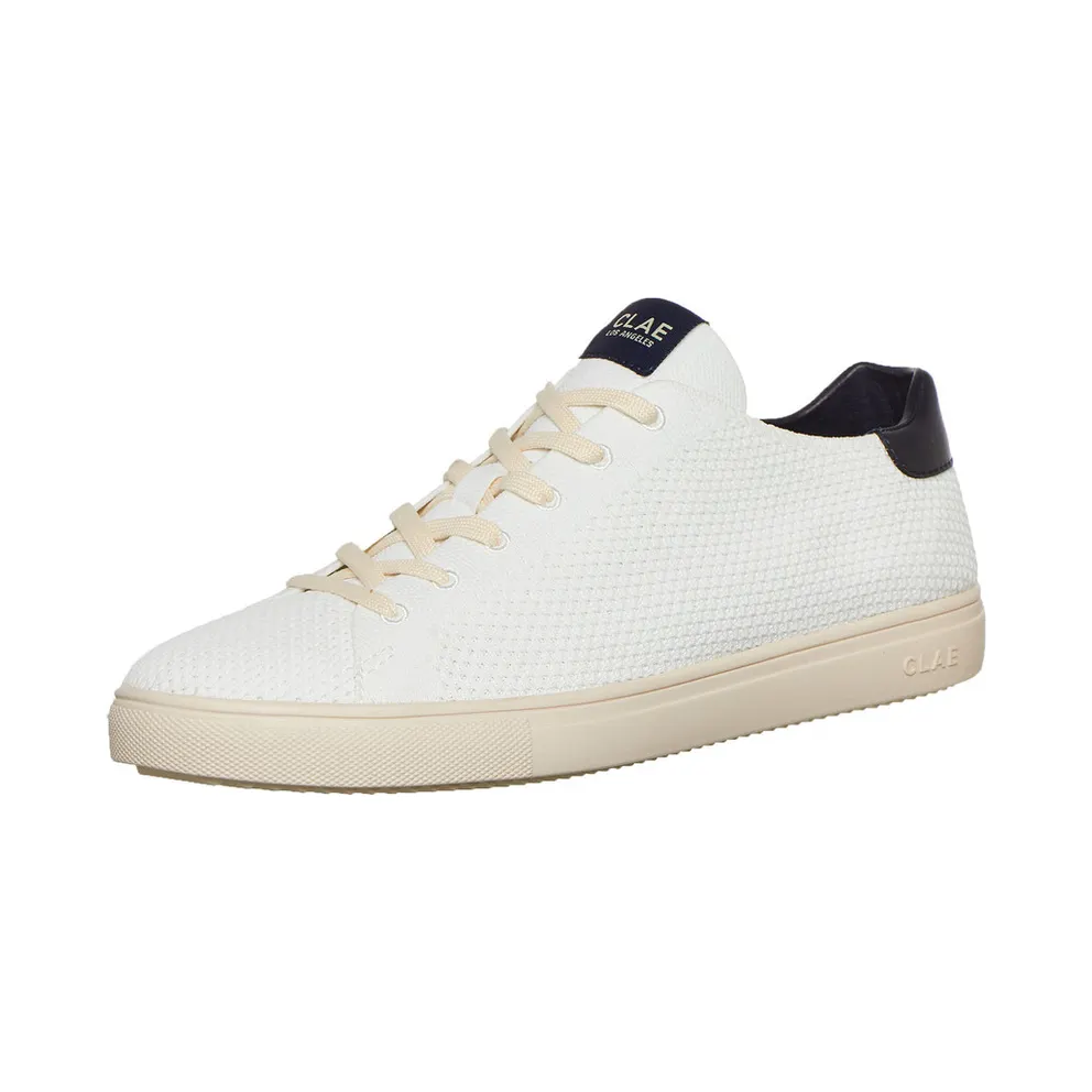 Clae Bradley Knit White / Navy (CL20ABK02-WNY)