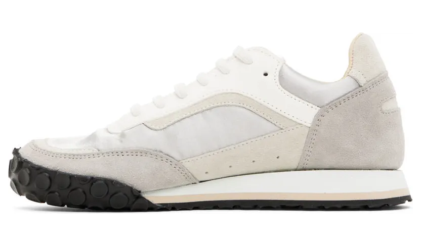 Spalwart Gray & White Track Trainer Sneakers (65039730030) (3)
