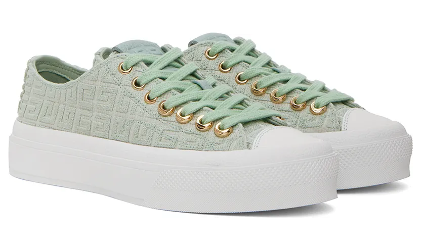 Givenchy Green City Sneakers (BE001NE1KG356) (4)