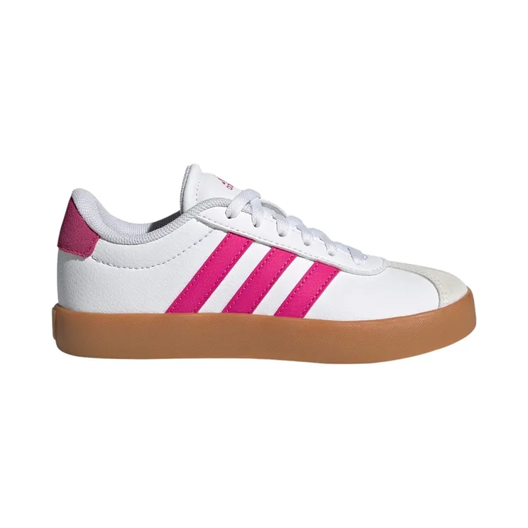 adidas VL Court 3.0 Cloud White Shock Pink Crystal White (JS2595)