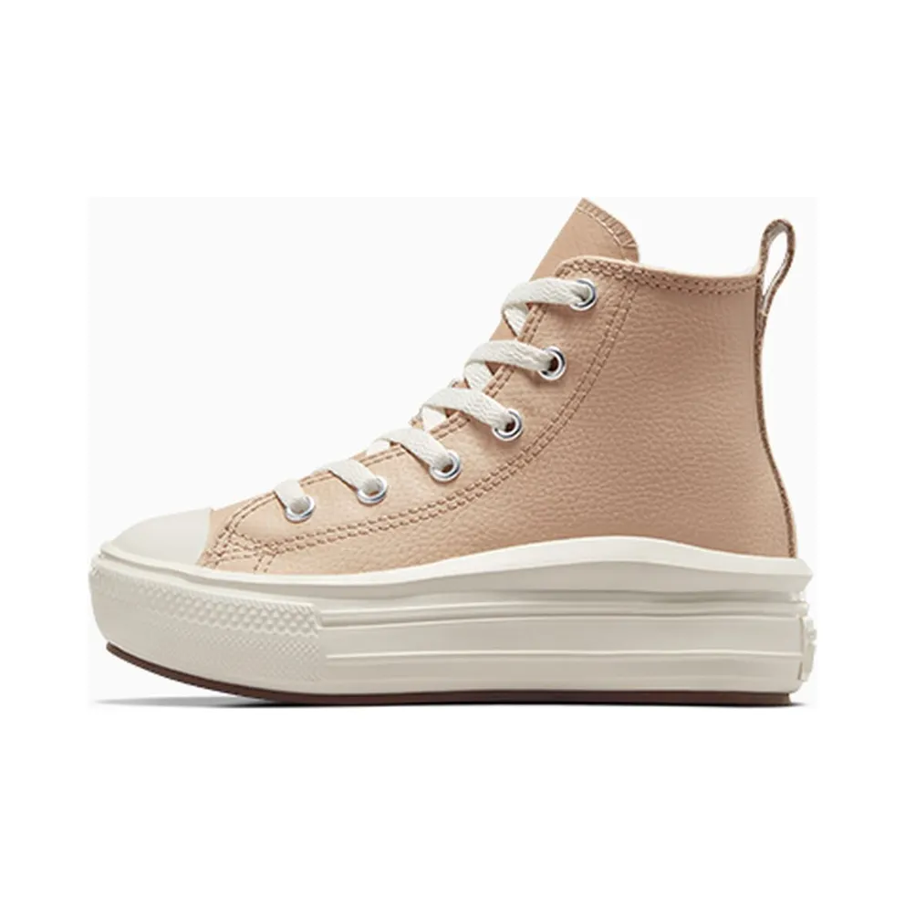 Converse Chuck Taylor All Star Move Leather Warm Quarry/Egret/Warm Quarry (A09262C)