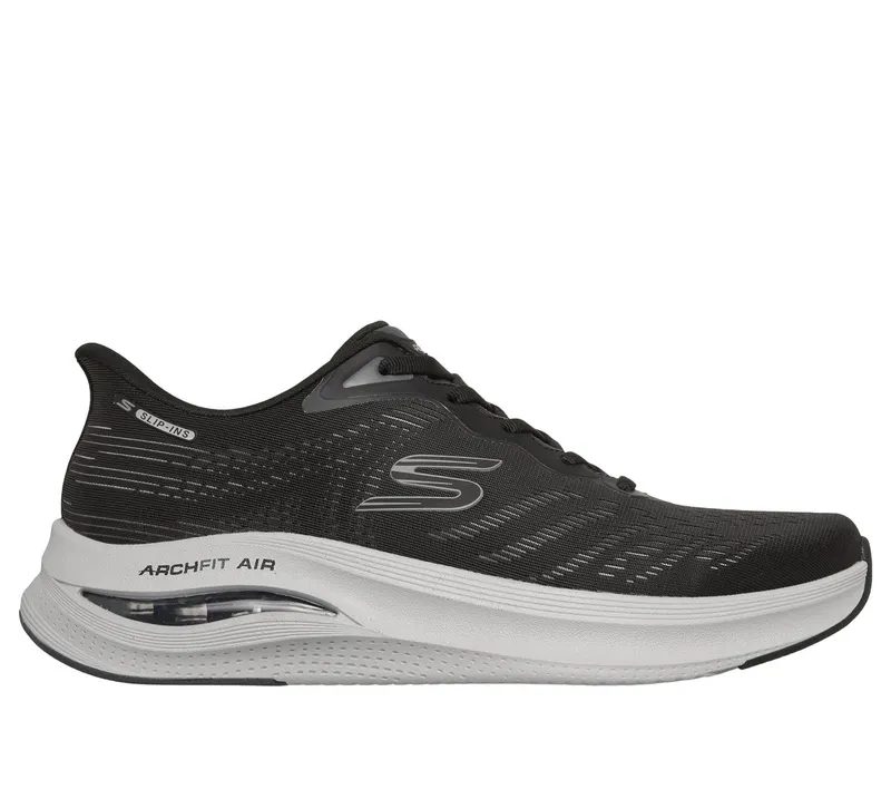 Skechers Slip-ins: Arch Fit Skech-Air “Zoryn Sneaker Black / Grey” (233321BKGY)