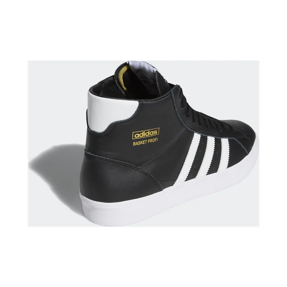 adidas Basket Profi Core Black Core Black/Cloud White/Gold Metallic (FW3109)