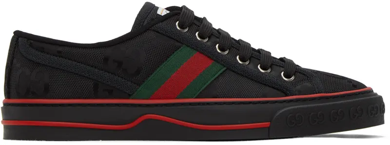 Gucci Black Off The Grid ‘Gucci Tennis 1977’ Low-Top (629242 H9H70)
