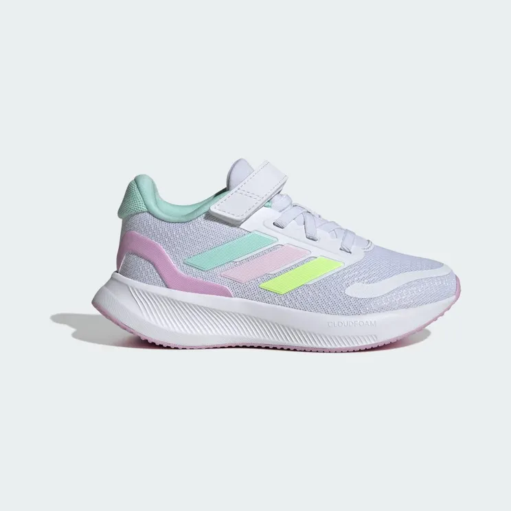 adidas Runfalcon 5 Shoes Kids “Cloud White / Clear Mint / Clear Pink” (JP5153)