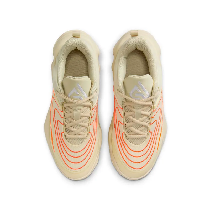 Nike Giannis Immortality 4 Light Khaki Alabaster Total Orange White (FZ6734-200)