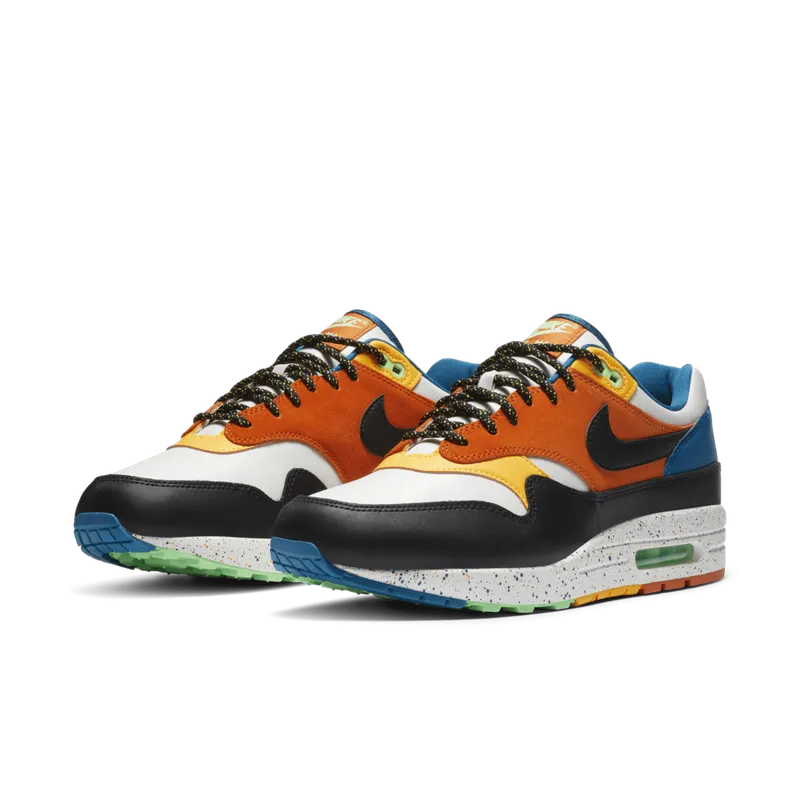 Nike Air Max 1 Multi Mix White/Black-Rust-Blue (CZ8140-001)