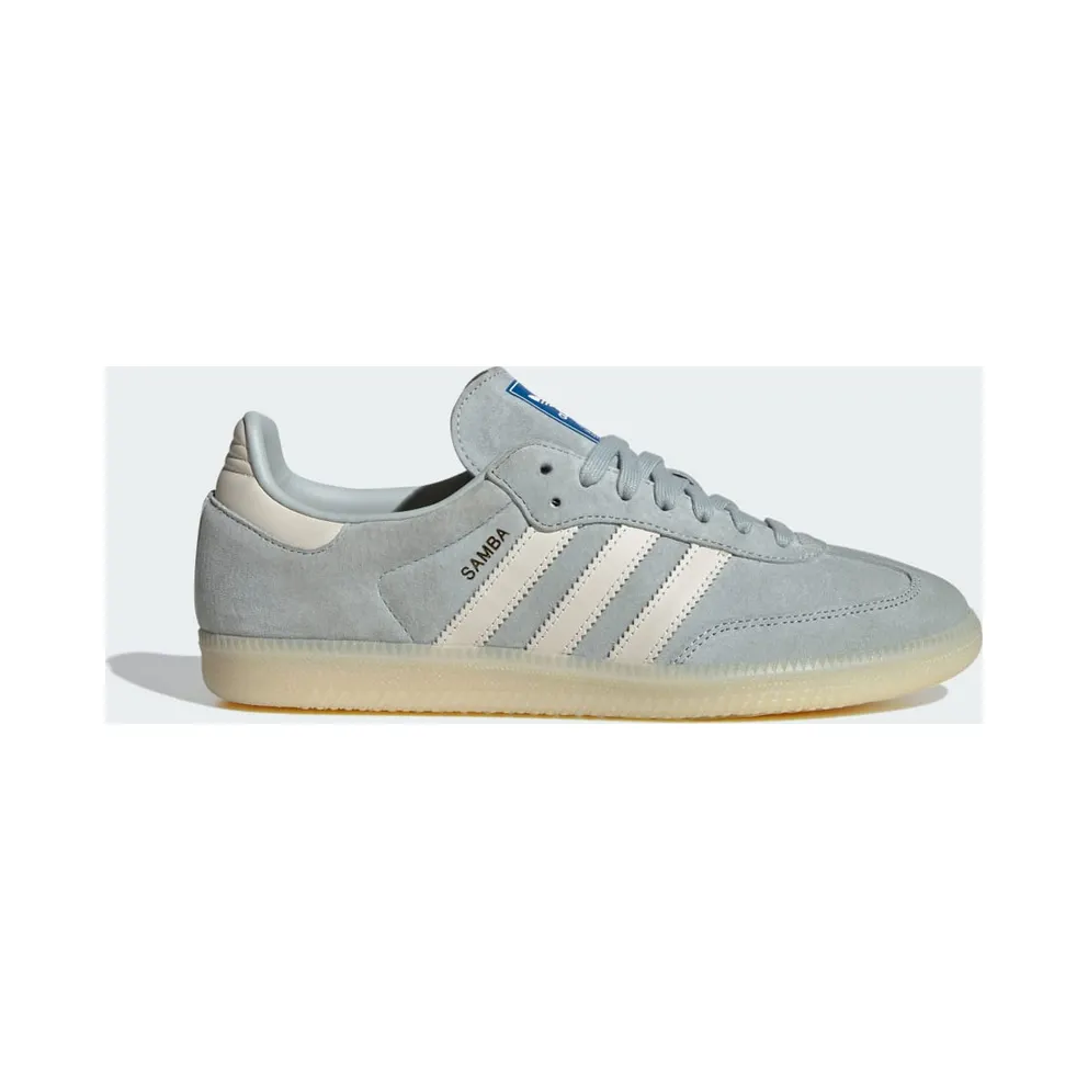 adidas Samba OG Shoes Wonder Silver / Chalk White / Off White (IG6177)