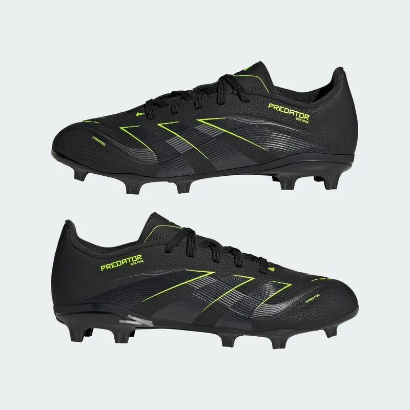adidas Predator League FG/MG Core Black Carbon Lucid Lemon (JI1122)