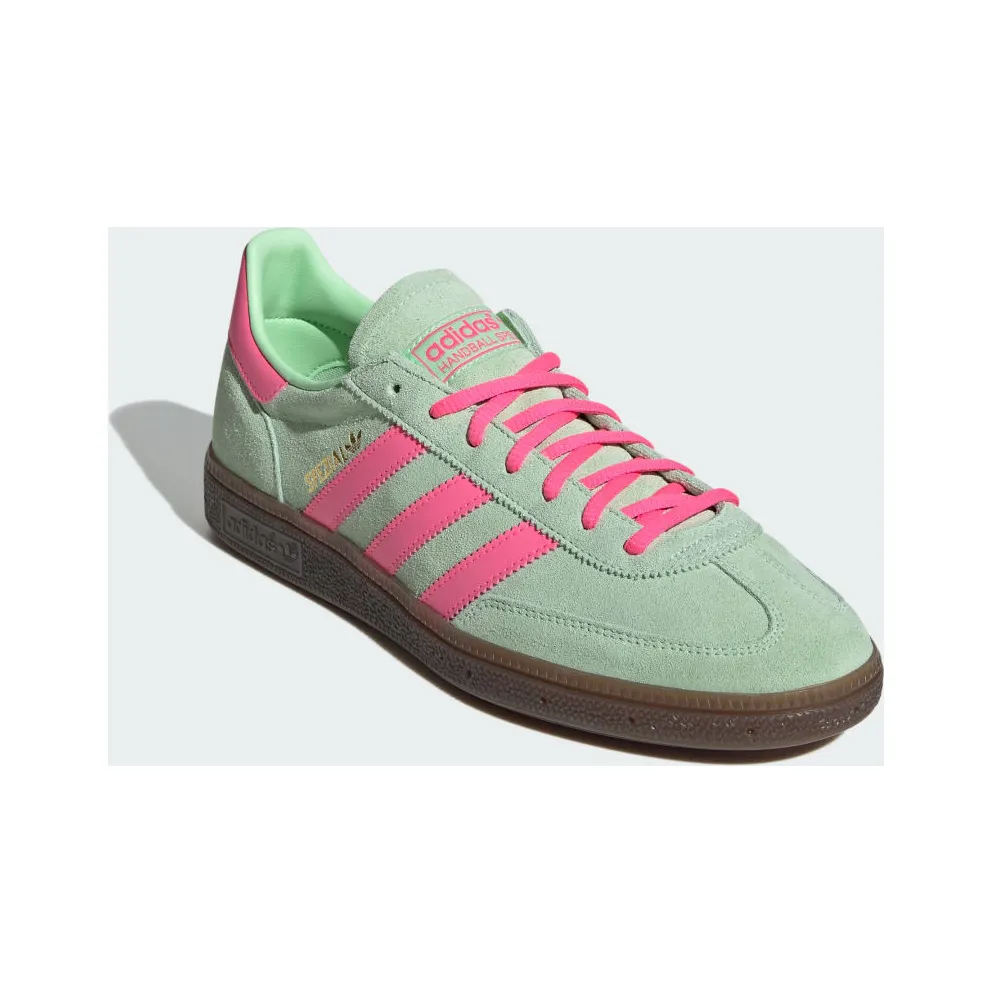 adidas Spezial Handball Shoes Semi Green Spark / Lucid Pink / Gum (IH7498)