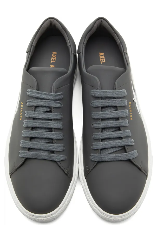 Axel Arigato Grey Clean 90 Tape Bee Bird Sneakers (28483) (5)