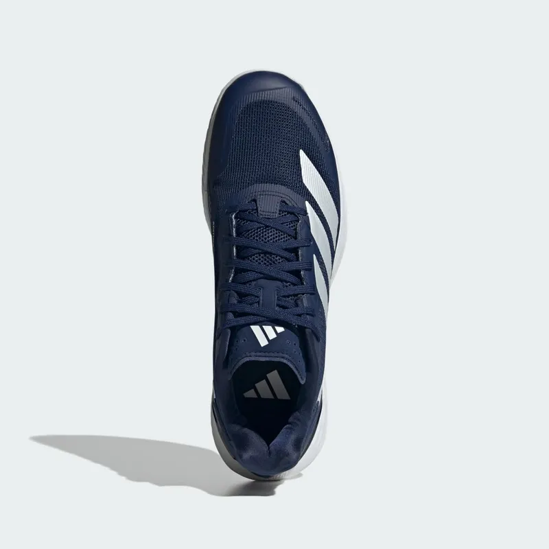 Adidas Defiant Speed 2 Tennis Shoes Dark Blue / Zero Metalic / Cloud White (KI8419)