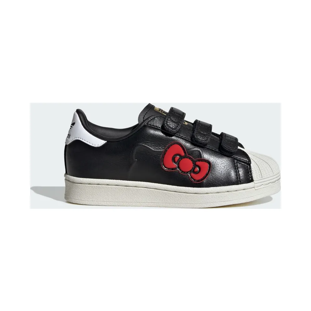 adidas Superstar Comfort Closure Hello Kitty Core Black Cloud White Red (IG6996)
