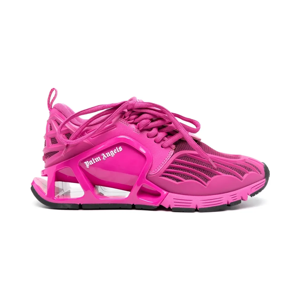 Palm Angels Palm Web low-top “Pink” (PWIA050F23FAB0013232)