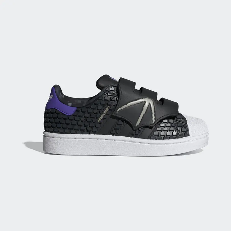 adidas Superstar II Comfort Closure Minecraft Black Cloud White (IH1739)