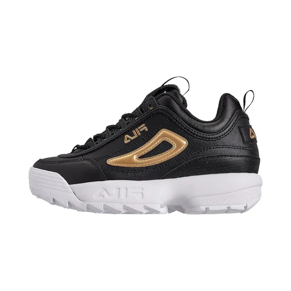Fila Disruptor 2 Metallic Flag “Metallic Flag – Black Metallic Gold” (3FM00735-016)