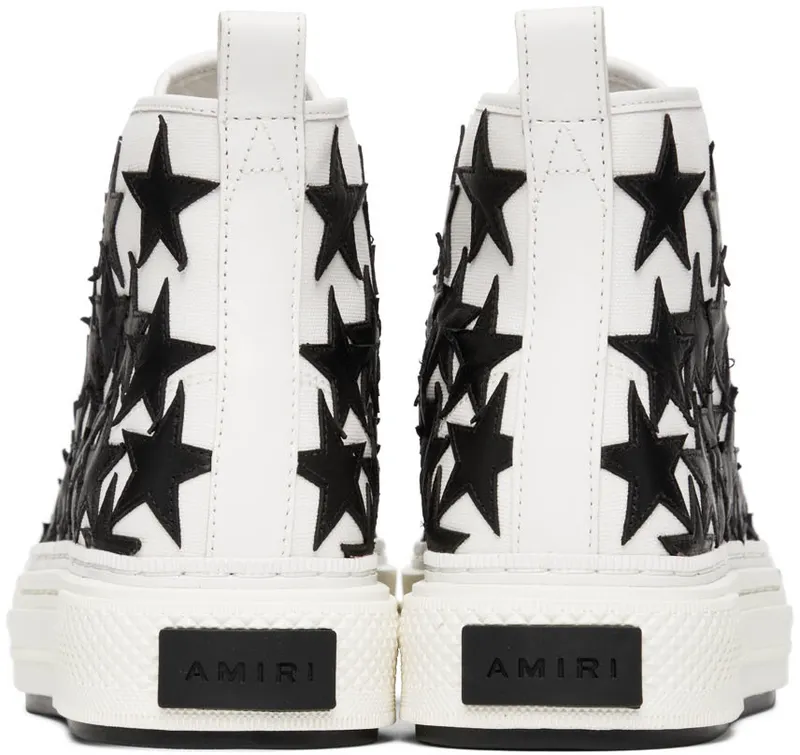 AMIRI White Stars Court High-Top (PF22MFS011-111)