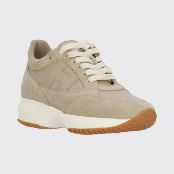 Hogan Interactive Suede Sneakers Beige (HXW7130GC60UHC0RWJ)