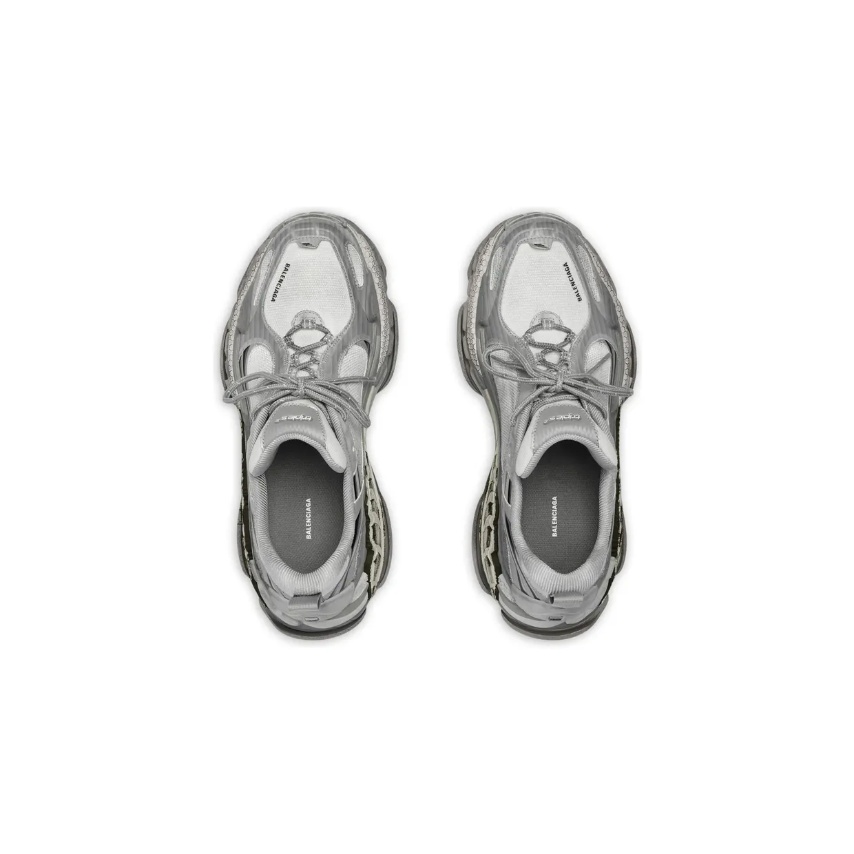 Balenciaga Triple S.2 Lace-up “Grey” (865849 WTR2G 1800) (4)