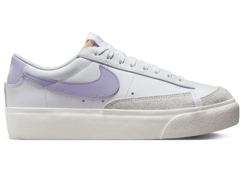 Nike Blazer Low Platform White Sail Lilac Bloom (DJ0292-114)