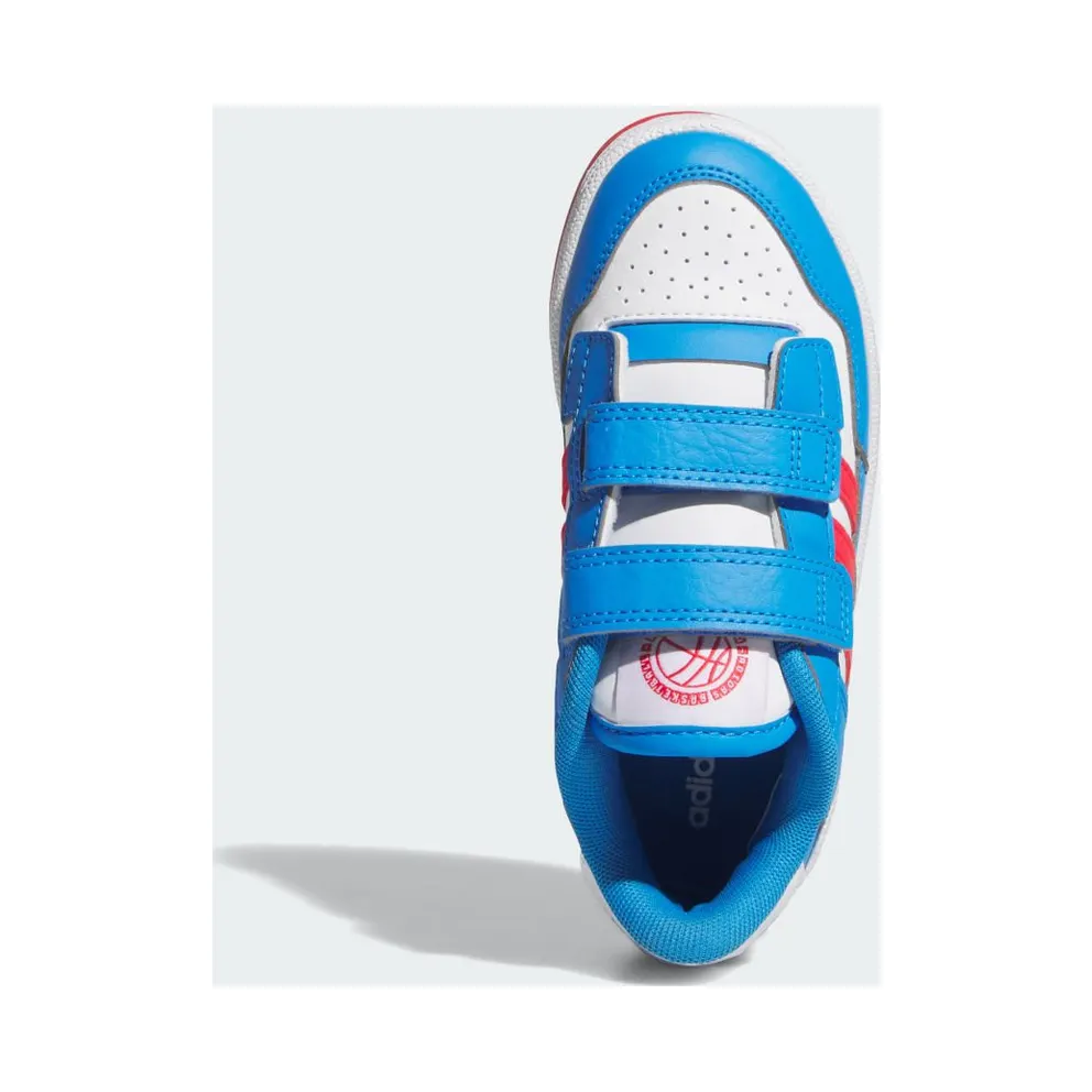 Adidas Rapid Court Kids Lucid Ray Blue / Pure Ruby / Cloud White (JS4765)