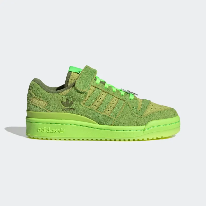 adidas Forum Low The Grinch Solar Slime / Solar Green / Red (ID4315)
