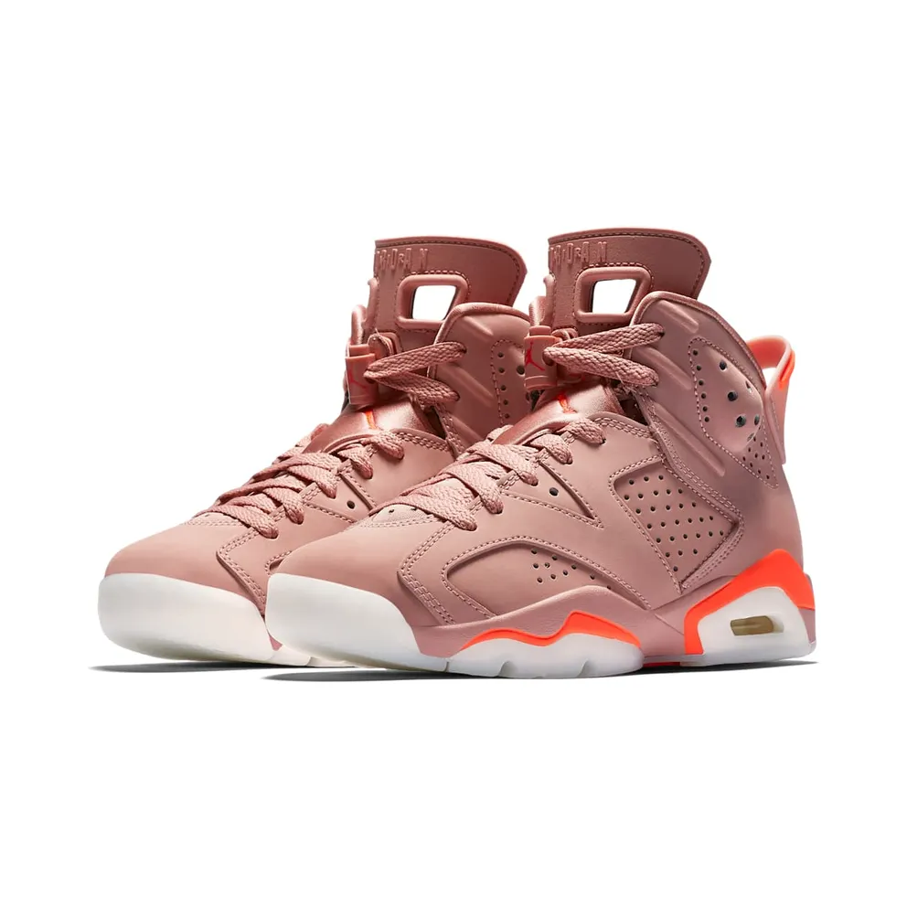 Air Jordan Nike AJ VI 6 WMNS Rust Pink Aleali May (CI0550-600)