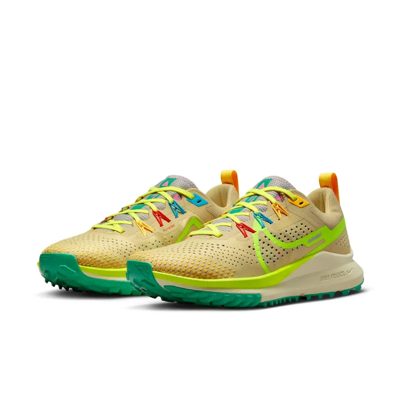 Nike React Pegasus Trail 4 Team Gold Baltic Blue Stadium Green Volt (DJ6159-700)