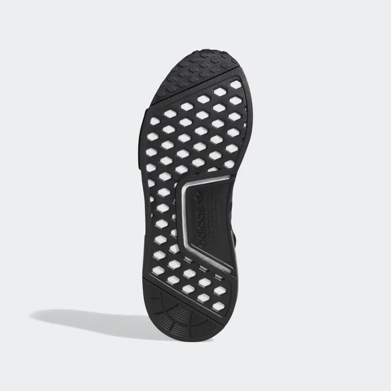 adidas  NMD R1 Reflective Xeno Core Black/Solar Orange/Cloud White (FV8025)