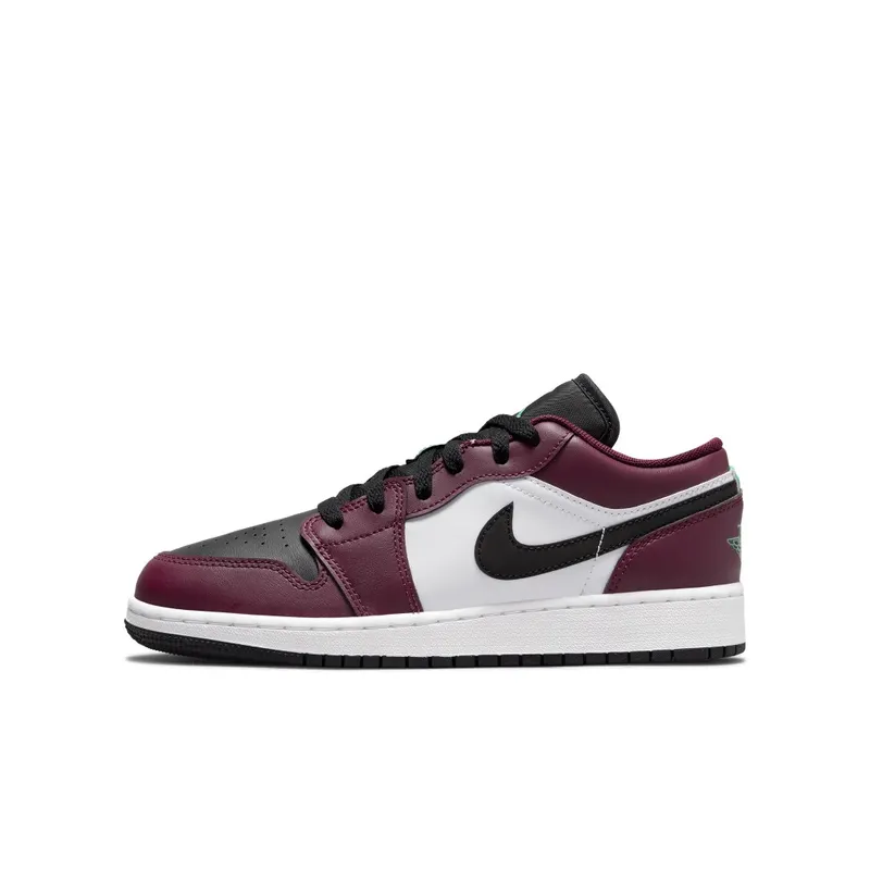 Air Jordan 1 Low SE Dark Beetroot Roma Green (GS) (DM0589-635)