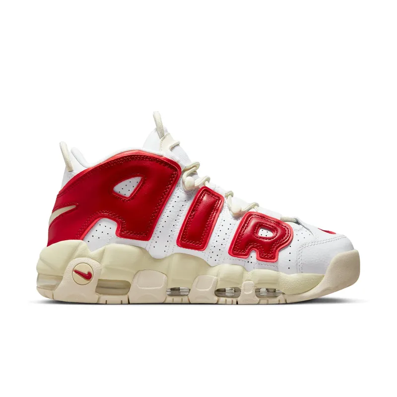 Nike Air More Uptempo White Red Sail (FN3497-100)