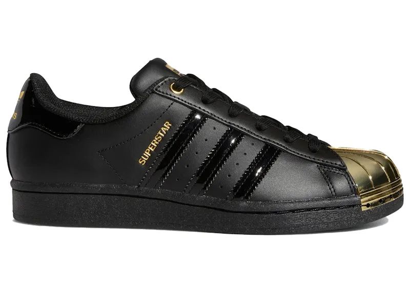 adidas Superstar Metal Toe Black Gold Metallic (FV3305)