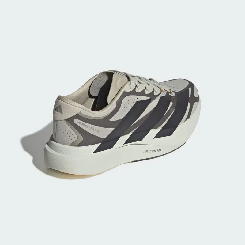 Adidas ADIZERO EVO SL EXO Putty Grey / Utility Black / Iron Metallic (KI4771)