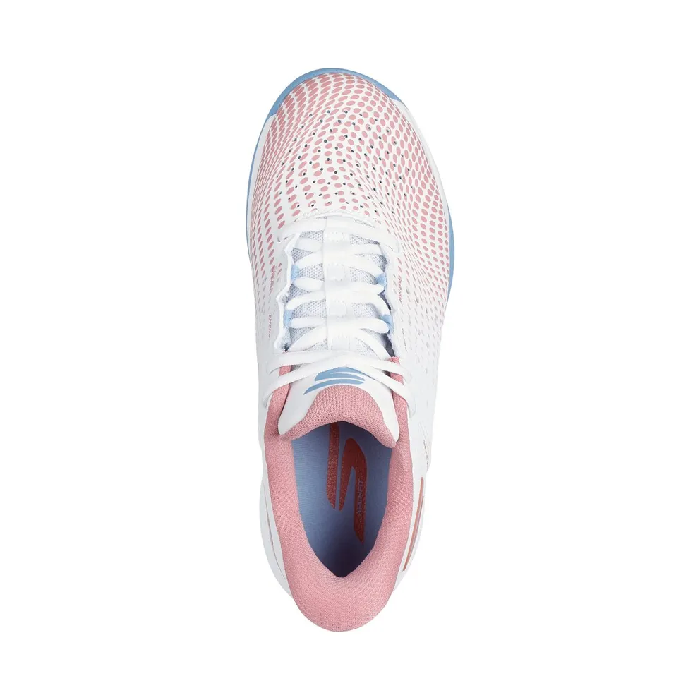 Skechers Slip-ins Relaxed Fit: Viper Court Reload White/Licht Blue (172101CWLBP)