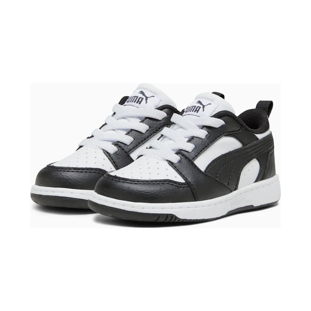 Puma Rebound V6 Lo White/Black (393835-01)